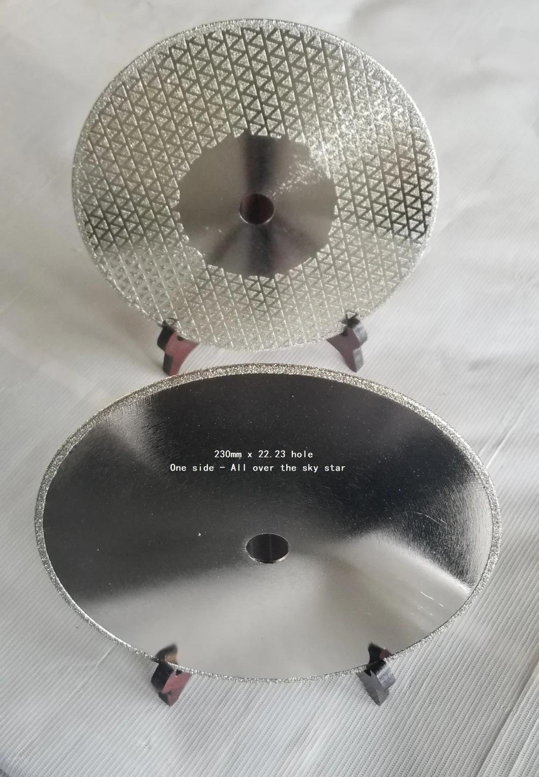 Electroplating Diamond Saw Blade with Protection