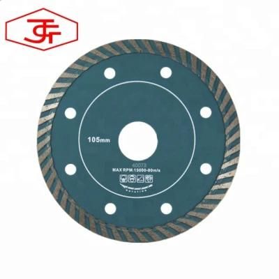 105mm Turbo Diamond Cutting Saw Blade for Concrete