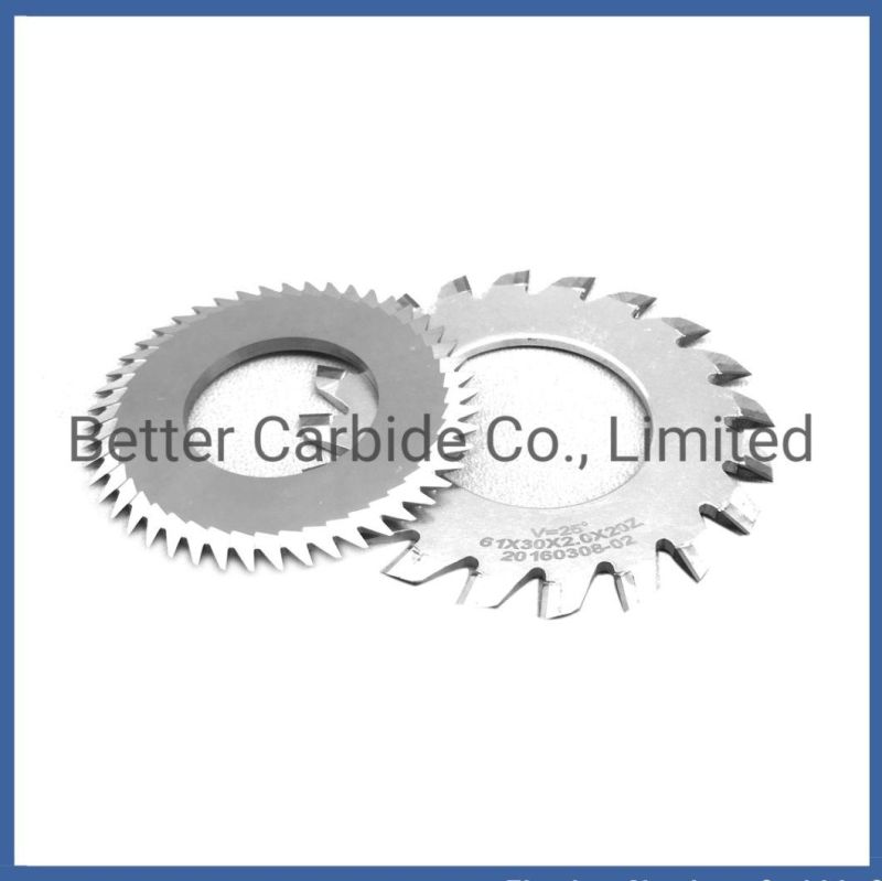 Yg8 Solid Cemented Carbide Saw Blade - Tungsten Blade for PCB V Scoring