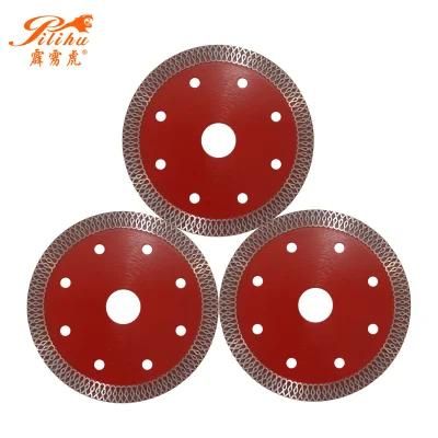 Hot Pressing Net Wave Ceramic Saw Blade Ceramic Tile Ceramic Marble Wet and Dry Cutting Saw Blade