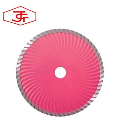 Hot Press Turbo Wave 4&quot;Diamond Saw Blade Marble Stone Cutting Diamond Blades