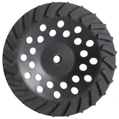 China Limestone Continuous Turbo Diamond Grinding Cup Cutting Wheel