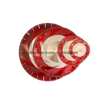 Vacuum Brazed Diamond Saw Blade for Cutting Marble Glass