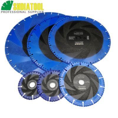 Vacuum Brazed Multi Purpose Demolition Blade for Steel Pipe Stone Concrete Iron