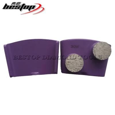 Diamond Grinding Shoe with Double Segment for HTC Grinder