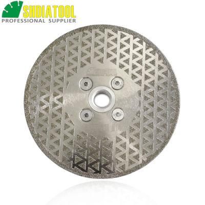 High Quality 125mm Single Side Coated Diamond Disc Granite Cutting Tools Electroplated Diamond Circular Saw Blade