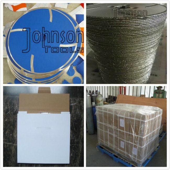 105-300mm Electroplated Diamond Saw Blade with Protection Teeth for Marble and Granite Cutting