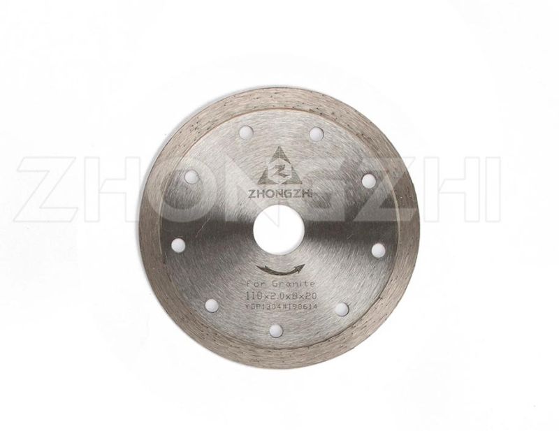 Diamond Sintered Saw Blade with Continuous Rim