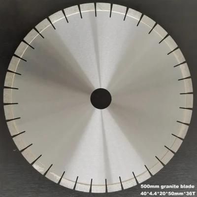 China Wholesale Price 20&prime; &prime; 500mm Diamond Cutting Saw Blade Tools for Marble Granite Moorstone Limestone Concrete