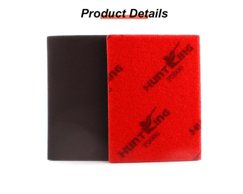 Rectangle Sanding Sponge Block Saning Paper for Car Poilsihing