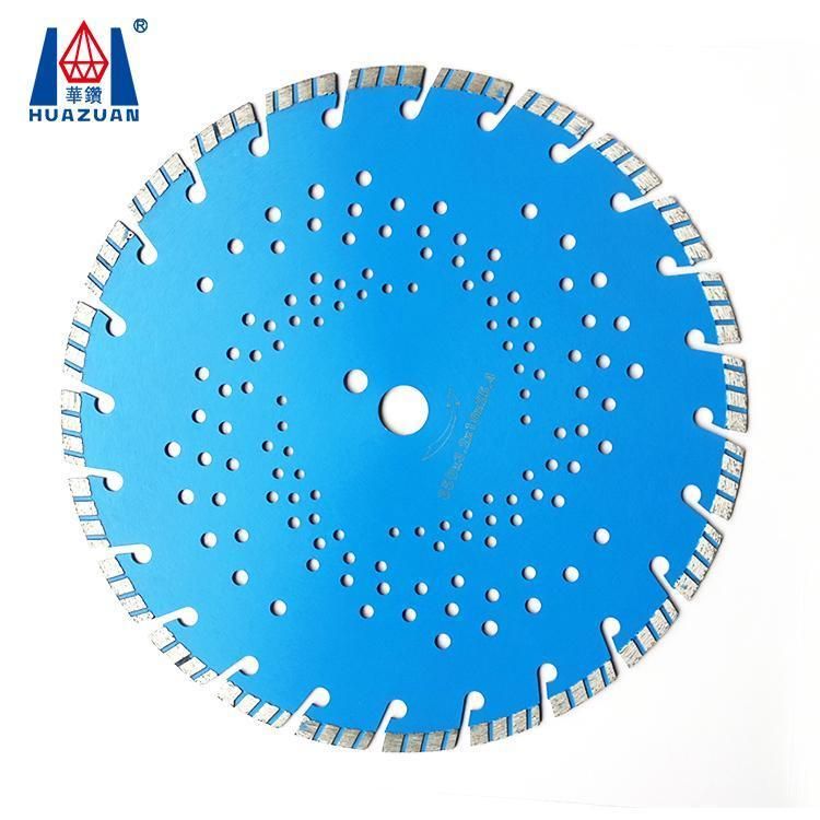 Slot Turbo Segmented Diamond Cutting Saw Blade for Multi-Purposes