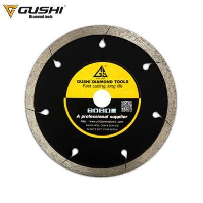 Diamond Continuous Rim Saw Blade for Cutting Marble, Tile, Ceramic, Porcelain