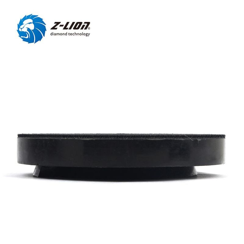 5" Snail Lock Black Polishing Backer Pad Holder for Edge Grinding Machine