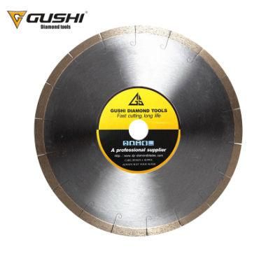 Continuous Rim Diamond Saw Blades for Cutting Marble