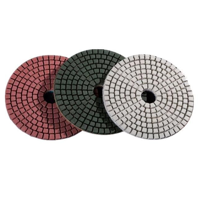 Portable Diamond Tools Flexible Marble Diamond Polishing Pads