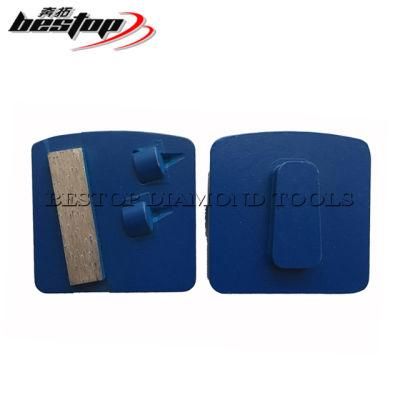 Double 1/4 PCD Grinding Plates for Epoxy Removal