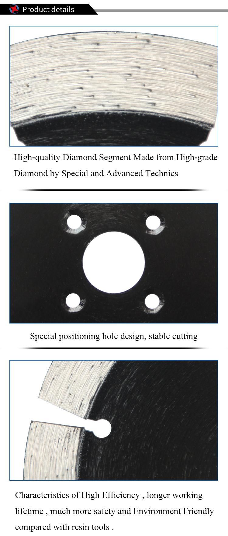 115mm High Quality Cold-Pressed Segmented Saw Blade for Cutting Granite/Marble/Concrete/Brick