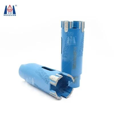 T Segment Granite Marble Drilling Diamond Dry Core Drill Bit