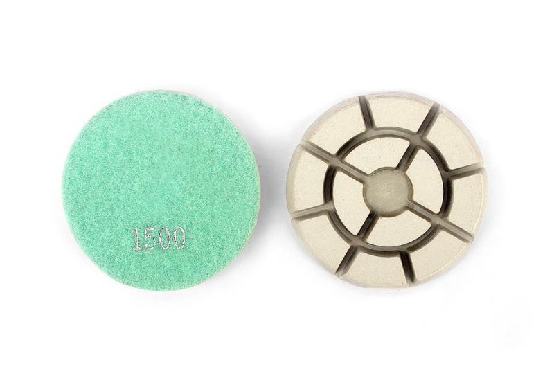 Z-Lion 3" Abrasive Polishing Wheel for Concrete Terrazzo Floor Dry Use