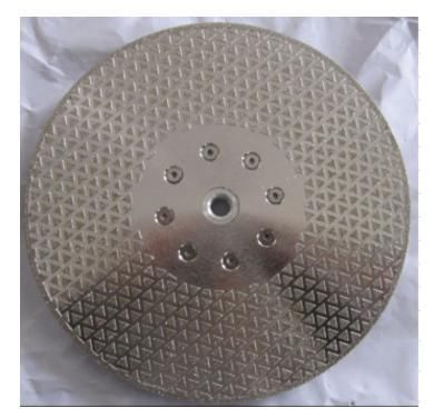 Electroplated Diamond Blade for Cutting Stone with Dots