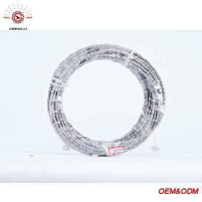 Diamond Wire Saw for Stationary Machine Cutting Granite