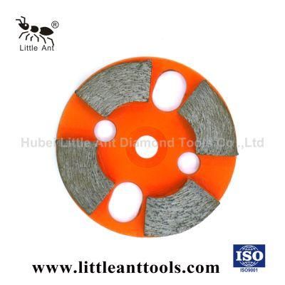 4 Segment Circular Concrete Floor Grinding Shoes