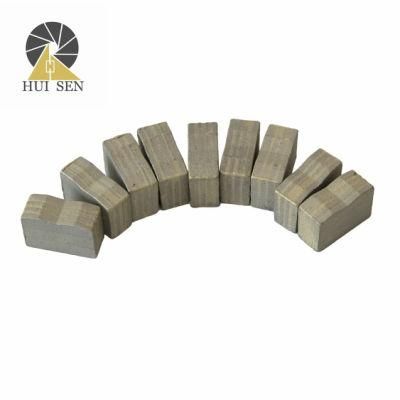 Multi-Layer Fast Cutting Good Life Diamond Segments for Cutting Granite Sandstone