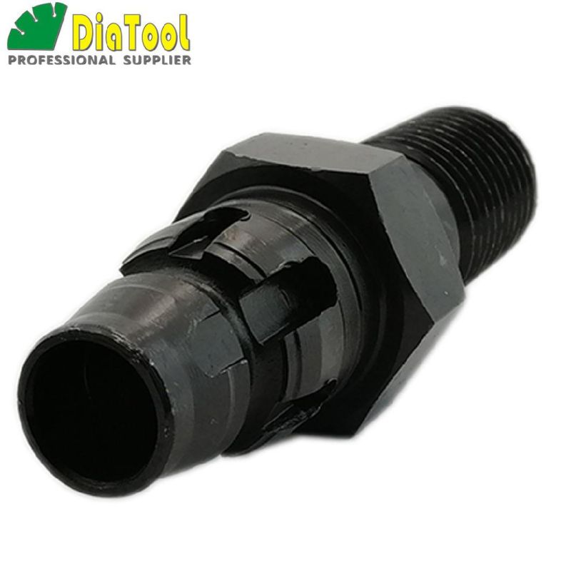 Quick Disconnect Male Spline to 1-1/4"- 7 Thread Hilti Core Drill Bit Adapter for Hilti Drill Machine Dd100