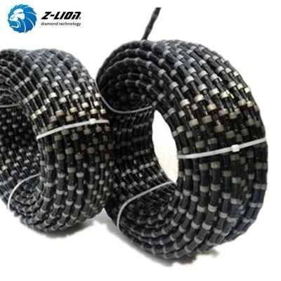 11.5mm Rubber Spring Diamond Wire Cutting Rope Saw for Bridge/Concrete