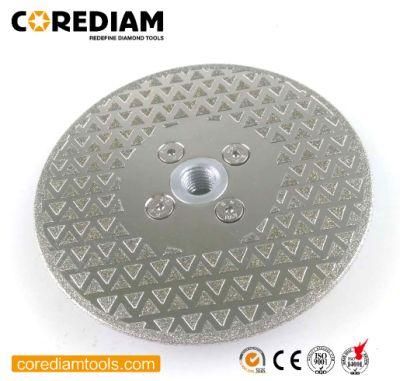 High Quality Diamond 5 Inch Electroplated Saw Blade for Granite Cutting/Diamond Tool