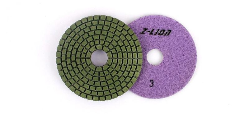 Resin Bond 3step Wet Polishing Pad for Stone Granite