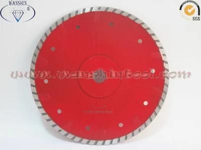 Turbo Diamond Saw Blade with Reinforced Steel Core