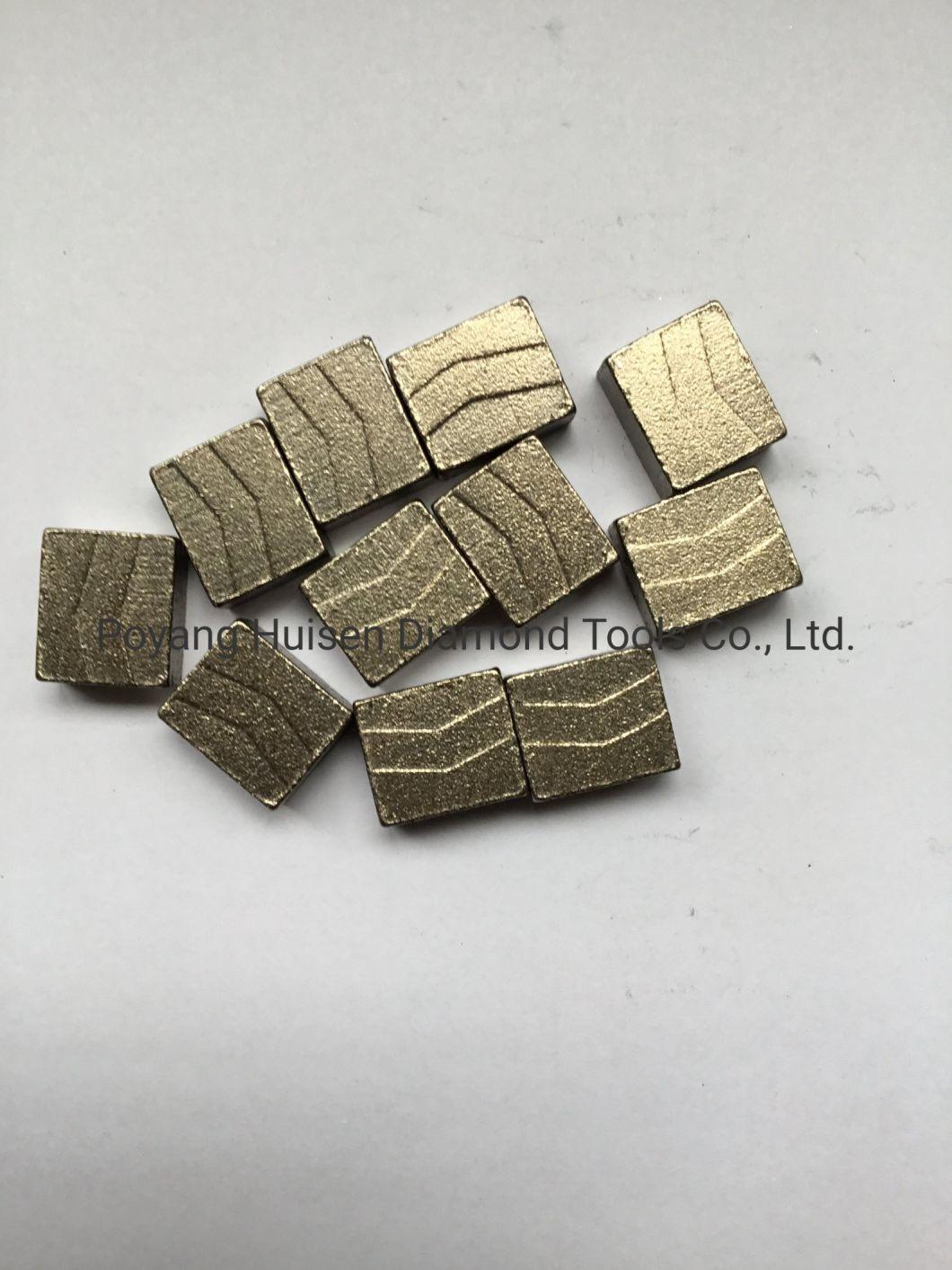 Single Saw Blade Diamond Segment for Cutting Sandstone Granite Marble