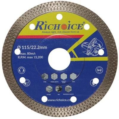 Diamond Saw Blade Hot Pressed Turbo Blade Cutting Tile