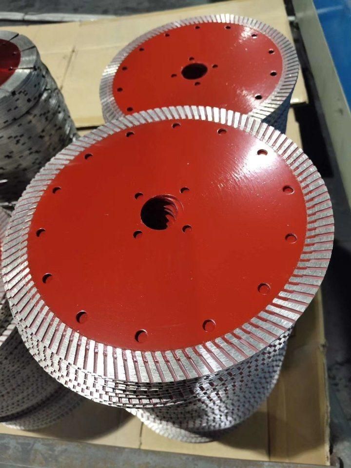 4′ ′ Dry Continuous Blade Saw Blade Circular Saw Cutting Tool for Ceramic