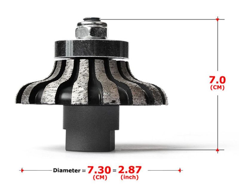 Diamond Profile Wheel & Diamond Router Bits for Stone Granite Marble