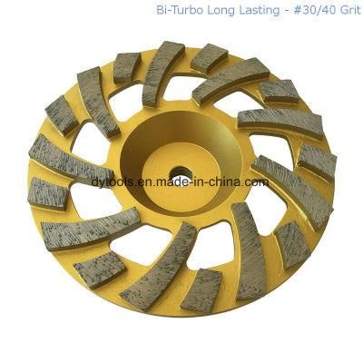 5 Inch Turbo Diamond Grinding Cup Wheel for Concrete