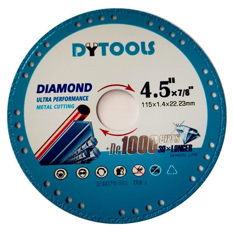 Vacuum Diamond Cutting Blade for Metal