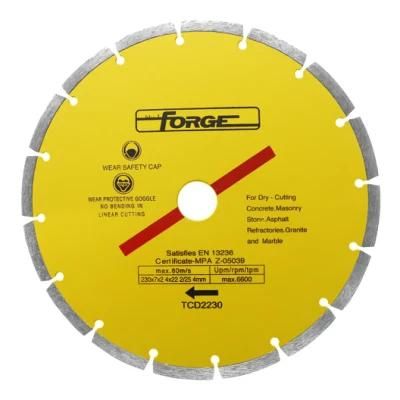 230mm (9&quot;) Cutting Disc Segmented Diamond Blades