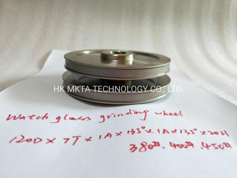 Electroplated Diamond Wheels for Watch Glass Edge Grinding