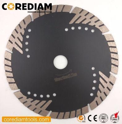 Diamond Saw Blade/Triangle Protective Turbo Blade for Stone/Granite