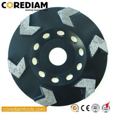 105mm Arrow Segment Grinding Cup Wheel/Diamond Tool/Abrasive Wheels