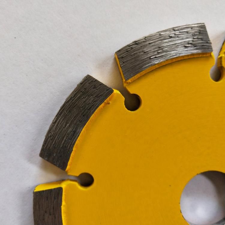 125mm Laser Welded Tuck Point Diamond Saw Blade with 10mm Thickness for Hard Concrete Cutting