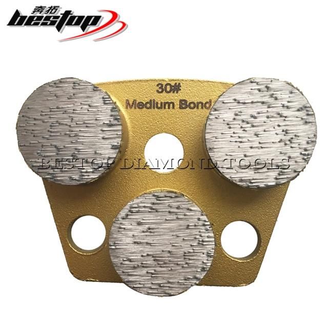 16 Grit Medium Bond Trapezoid Concrete Grinding Diamond