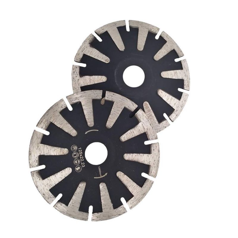 5 Inch T Segment Diamond Curved Saw Cutting Blades