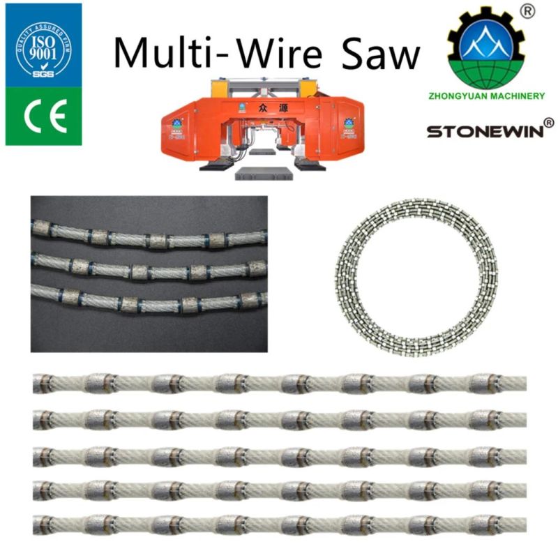 Diamond Multi Wire Saw for Mixed Hard Granite Cutting