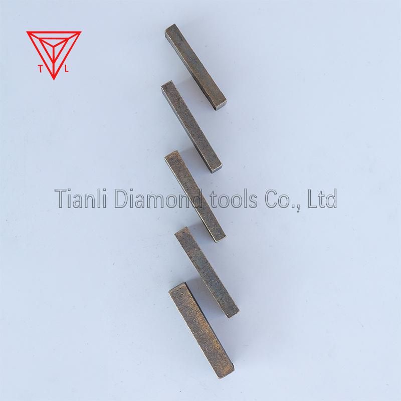 China Diamond Saw Blade Segments Cutting Tools for Lava-Stone