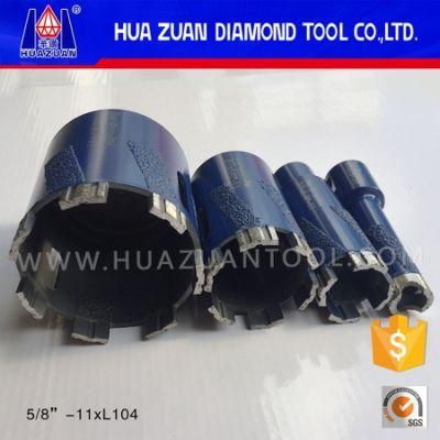 Different Type Diamond Core Drill Bit with Turbo Segment