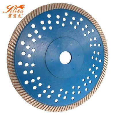 Professional Hot Pressed 250mm Mesh Turbo Tile Granite Cutting Diamond Saw Blade Korea