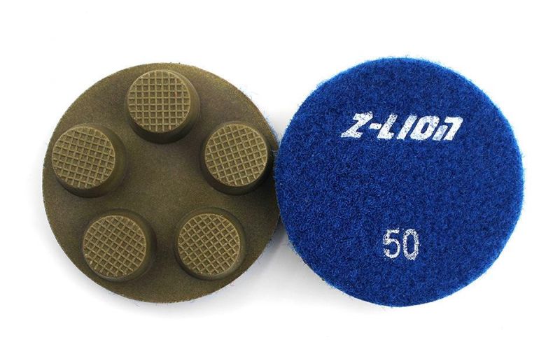 Resin Concrete Diamond Floor Polishing Pad Wet Use